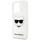 Original Case IPHONE 13 PRO MAX 6,7" Karl Lagerfeld Hardcase Choupette Head KLHCP13XCTR transparent 3666339027964