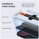 Tempered Glass IPHONE 13 PRO MAX Spigen Glas.tr "EZ Fit" 2-Pack Privacy 8809811851151