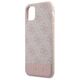 Original Case IPHONE 11 Guess Hard Case 4G Stripe (GUHCN61G4GLPI) pink 3666339016210