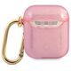 Case APPLE AIRPODS Guess Glitter Collection (GUA2UCG4GP) pink 3666339009939