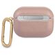 Original Case APPLE AIRPODS PRO Guess Saffiano Script Metal Collection (GUAPSASMP) pink 3666339009823