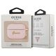 Original Case APPLE AIRPODS PRO Guess Silicone Vintage Script (GUAPSSSI) pink 3666339010003