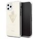 Original Case IPHONE 11 PRO Guess Hard Case Glitter Triangle (GUHCN58SGTLGO) gold 3700740461426