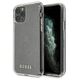 Original Case IPHONE 11 PRO MAX Guess Hard Case Glitter (GUHCN65PCGLSI) silver 3700740476505