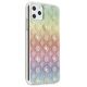 Original Case IPHONE 11 PRO MAX Guess Multicolor Hard Case Iridescent 4G Peony (GUHCN65PEOML) multicolored 3700740461594