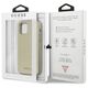 Original Case IPHONE 12 PRO MAX Guess Hardcase Iridescent (GUHCP12LIGLGO) gold 3700740481387
