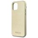 Original Case IPHONE 12 PRO MAX Guess Hardcase Iridescent (GUHCP12LIGLGO) gold 3700740481387