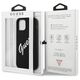 Original Case IPHONE 12 PRO MAX Guess Hardcase Silicone Vintage (GUHCP12LLSVSBW) black 3700740495292