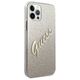 Original Case IPHONE 12 PRO MAX Guess Hardcase Glitter Gradient Script (GUHCP12LPCUGLSGO) gold 3700740494752