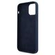 Original Case IPHONE 12 / 12 PRO Guess Hardcase Script Vintage (GUHCP12MLSVSBL) navy blue 3700740495162