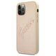 Original Case IPHONE 12 / 12 PRO Guess Hardcase Saffiano Vintage Script (GUHCP12MRSAVSLG) gold 3666339004422