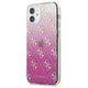 Original Case IPHONE 12 MINI Guess Hardcase 4G Gradient (GUHCP12SPCU4GGPI) pink 3700740481486