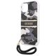Original Case IPHONE 13 Guess Hardcase Camo Strap Collection (GUHCP13MKCABBK) black 3666339023126