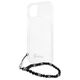 Original Case IPHONE 13 Guess Hardcase Black Pearl (GUHCP13MKPSBK) transparent 3666339025205