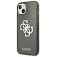 Original Case IPHONE 13 MINI Guess Hard Case Glitter 4G Big Logo (GUHCP13SPCUGL4GBK) black 3666339024390