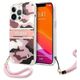 Original Case IPHONE 13 PRO MAX Guess Hardcase Camo Strap Collection (GUHCP13XKCABPI) pink 3666339023188