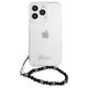 Original Case IPHONE 13 PRO MAX Guess Hardcase Black Pearl (GUHCP13XKPSBK) transparent 3666339025229