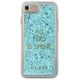 Original Case IPHONE 6 / 6S / 7 / 8 / SE 2020 / 2022 Guess Hard Case Liquid Glitter Party (GUHCP7GLUQBL) blue 3700740398302