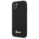 Original Case IPHONE 13 Guess Hardcase Silicone Script Gold Logo Magsafe (GUHMP13MLSLMGBK) black 3666339037093