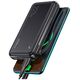 Powerbank 20000mAh PB60 22.5W 2xUSB QC3.0 + USB-C PD3.0 + Micro USB External Battery Fast Charge Usams US-CD168 black 6958444974385