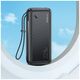 Powerbank 20000mAh PB60 22.5W 2xUSB QC3.0 + USB-C PD3.0 + Micro USB External Battery Fast Charge Usams US-CD168 black 6958444974385