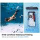 Case Spigen A610 Universal Waterproof Float Crystal Clear transparent 8809811860832