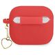 Original Case APPLE AIRPODS 3 Guess Silicone Charm Heart Collection (GUA3LSCHSR) red 3666339039110