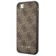 Original Case IPHONE SE 2022 / SE 2020 / 7 / 8 Guess Hard Case 4G Metal Gold Logo (GUHCI8G4GFBR) brown 3700740493953
