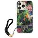 Case IPHONE 13 PRO Guess Hardcase Flower Strap (GUHCP13LHFLSB) blue 3666339040451