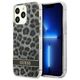 Case IPHONE 13 PRO Guess Hardcase Leopard (GUHCP13LHSLEOK) gray 3666339047467