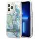 Case IPHONE 13 PRO Guess Hardcase Flower Liquid Glitter (GUHCP13LLFLSN) green 3666339041373