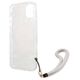 Case IPHONE 13 MINI Guess Hardcase Flower Strap (GUHCP13SHFLSD) gold 3666339040512