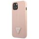 Original Case IPHONE 13 MINI Guess Hardcase Saffianotriangle Logo (GUHCP13SPSATLP) pink 3666339040390
