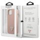 Original Case IPHONE 13 MINI Guess Hardcase Saffianotriangle Logo (GUHCP13SPSATLP) pink 3666339040390