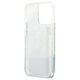 Case IPHONE 13 PRO MAX Guess Hardcase Flower Liquid Glitter (GUHCP13XLFLSN) green 3666339041380