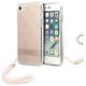 Case IPHONE SE 2022 / SE 2020 / 7 / 8 Guess Hardcase 4G Print Strap (GUOHCI8H4STP) pink 3666339055202