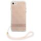 Case IPHONE SE 2022 / SE 2020 / 7 / 8 Guess Hardcase 4G Print Strap (GUOHCI8H4STP) pink 3666339055202