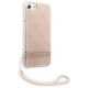 Case IPHONE SE 2022 / SE 2020 / 7 / 8 Guess Hardcase 4G Print Strap (GUOHCI8H4STP) pink 3666339055202