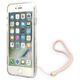 Case IPHONE SE 2022 / SE 2020 / 7 / 8 Guess Hardcase 4G Print Strap (GUOHCI8H4STP) pink 3666339055202