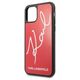 Original Case IPHONE 11 PRO Karl Lagerfeld Hard Case Signature Glitter (KLHCN58DLKSRE) red 3700740467565
