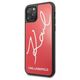 Original Case IPHONE 11 PRO MAX Karl Lagerfeld Hard Case Signature Glitter (KLHCN65DLKSRE) red 3700740467589