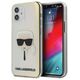 Original Case IPHONE 12 MINI Karl Lagerfeld Multicolor Hardcase Iridescent Karl`s Head (KLHCP12SPCKHML) multicolored 3700740482926
