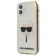 Original Case IPHONE 12 MINI Karl Lagerfeld Multicolor Hardcase Iridescent Karl`s Head (KLHCP12SPCKHML) multicolored 3700740482926