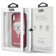 Original Case IPHONE X / XS Karl Lagerfeld Iconic Glitter Karl`s Head (KLHCPXDLHRE) red 3700740444818