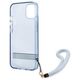 Case IPHONE 13 Guess Hardcase Translucent Stap (GUHCP13MHTSGSB) blue 3666339040680