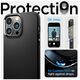 Case IPHONE 14 PRO Spigen Liquid Air Matte black 8809811864540