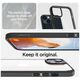 Case IPHONE 14 PLUS Spigen Ultra Hybrid Matte black 8809811864083