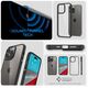 Case IPHONE 14 PRO Spigen Ultra Hybrid Matte black 8809811864588