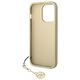 Original Case IPHONE 14 PRO Guess Hardcase 4G Charms Collection brown 3666339094171