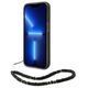 Case IPHONE 14 PRO Guess Hardcase Translucent Stap Pearl black 3666339064181